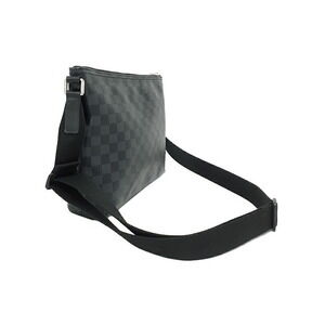 Louis Vuitton Black Mick Shoulder Graphite Damier Bag